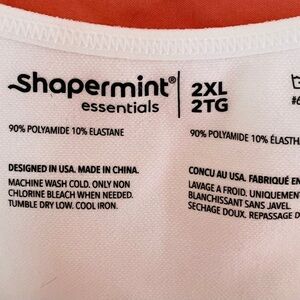 Shapermint Essentials Women's Cream Shapewear Top